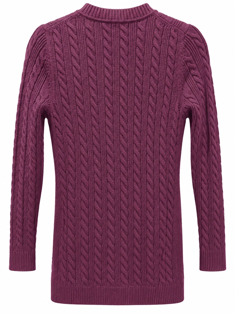 ๐บ Ann Taylor Plum Cable-Knit Long Cardigan - Picture 4 of 5